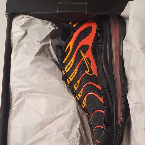 Nike Air Max 97 Plus Black Shock Orange (Men's 9.5us) - Picture 5 of 10